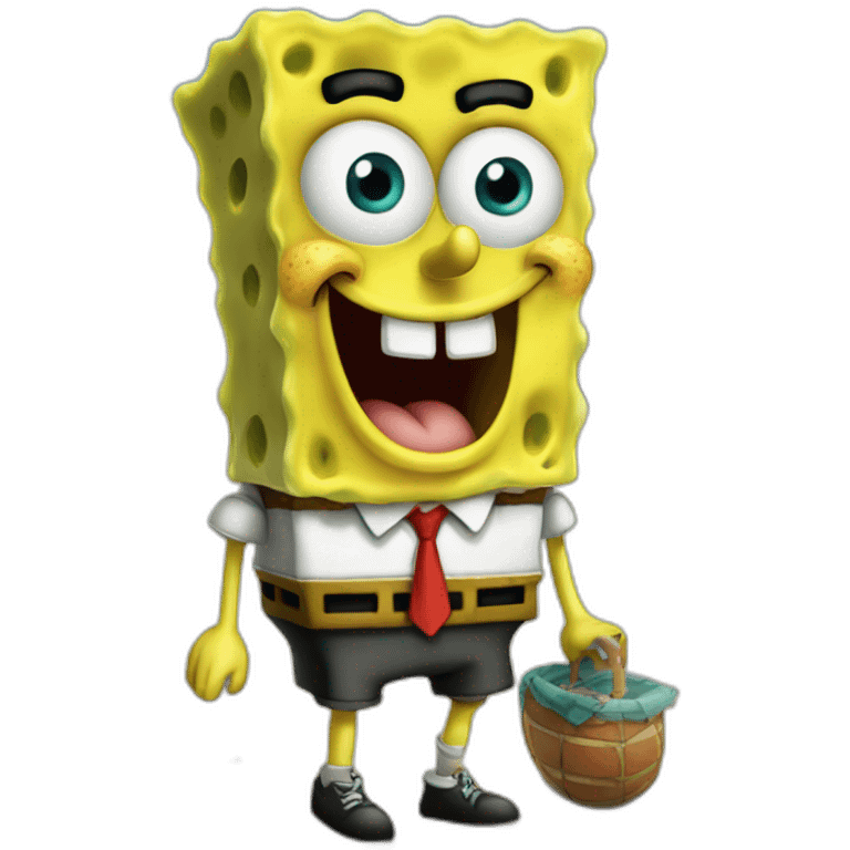 SpongeBob in Gaza emoji