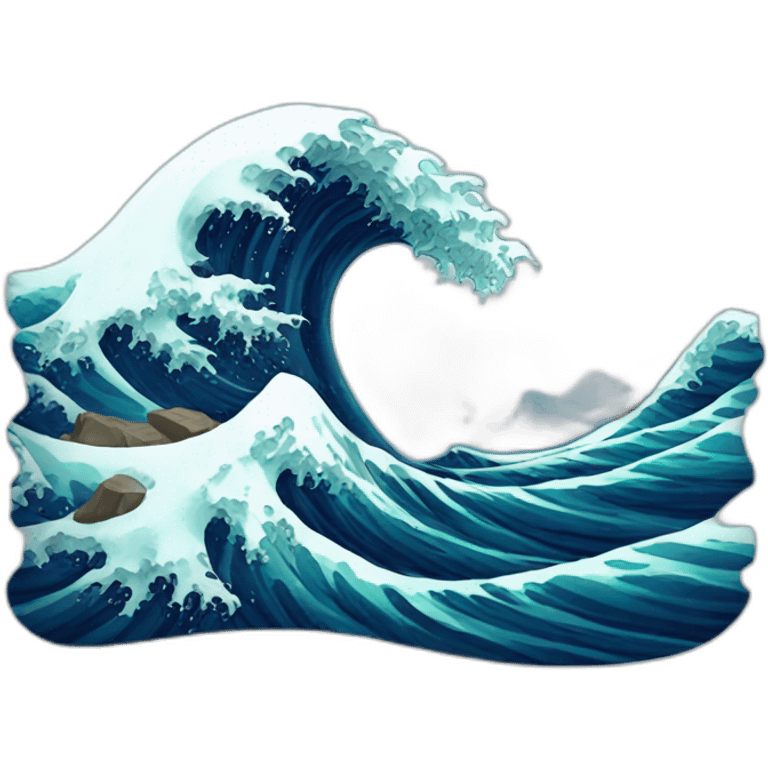 sea wave emoji