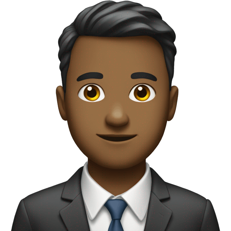 young office worker in govenment emoji