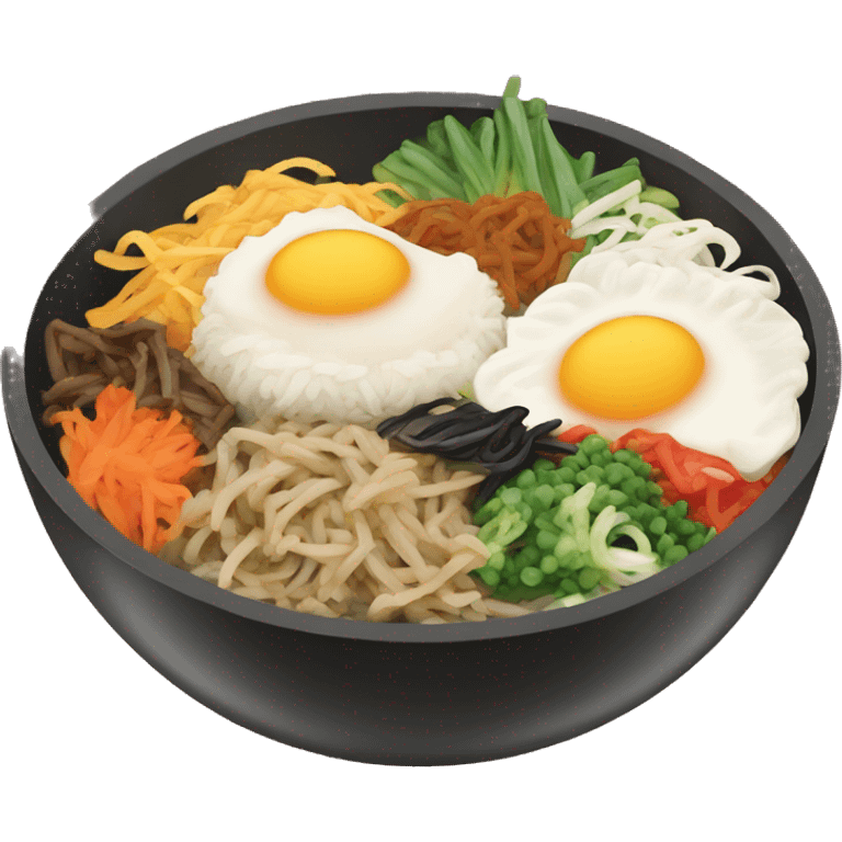 korean bibimbap emoji