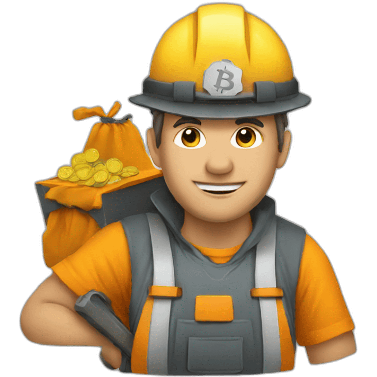 bitcoin miner emoji