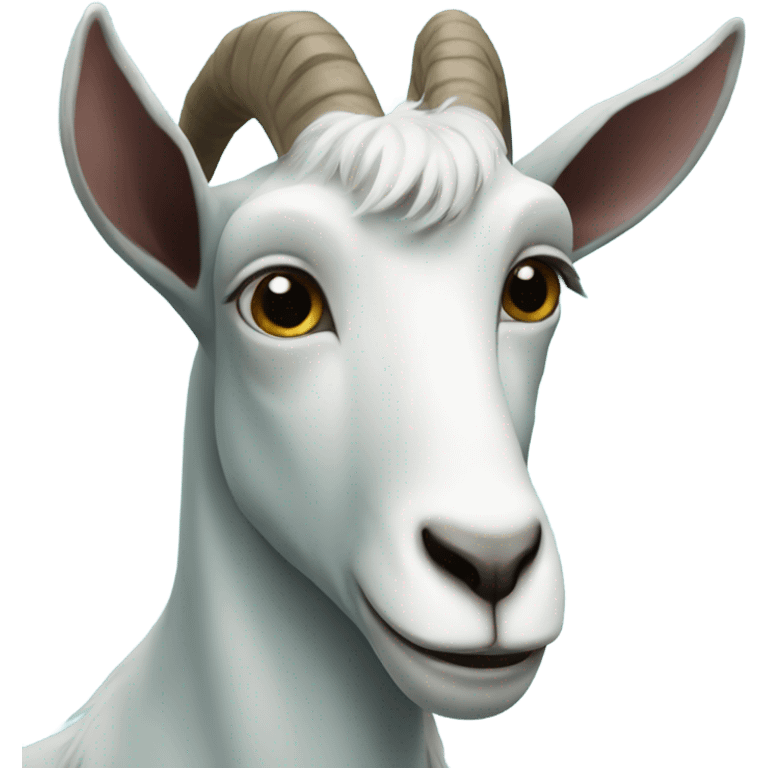 cyan goat emoji