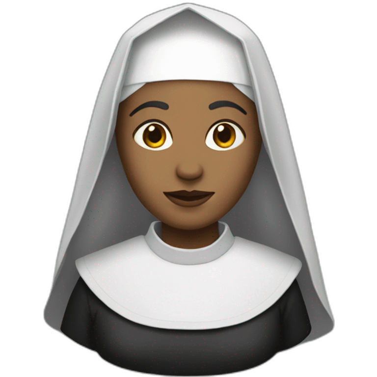 The nun emoji