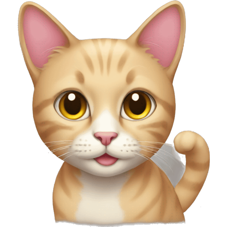 gay cat emoji