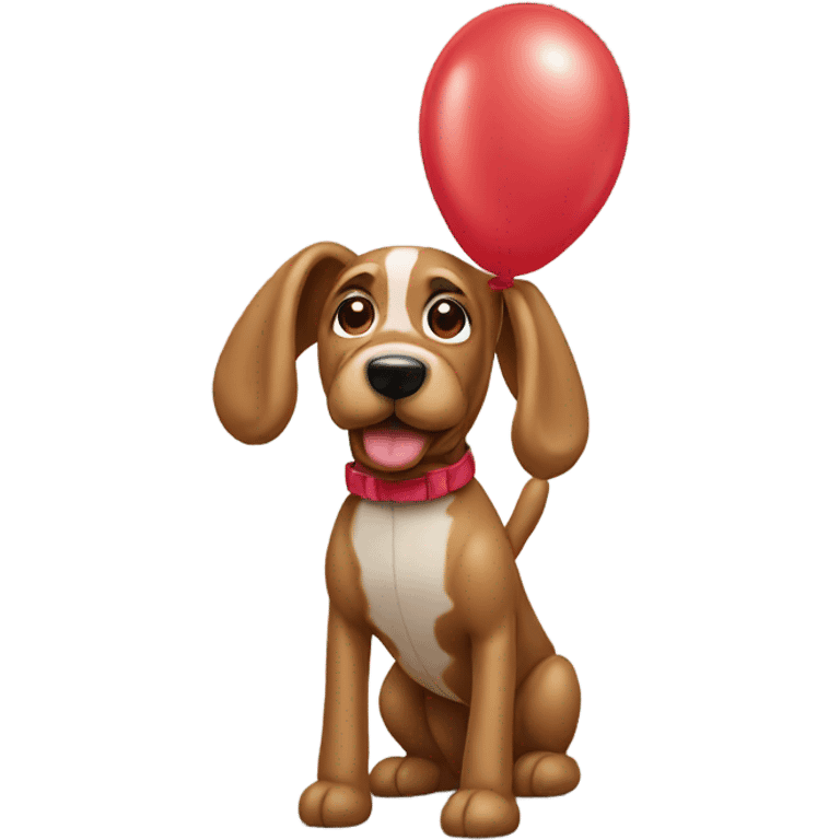 Balloon dog emoji