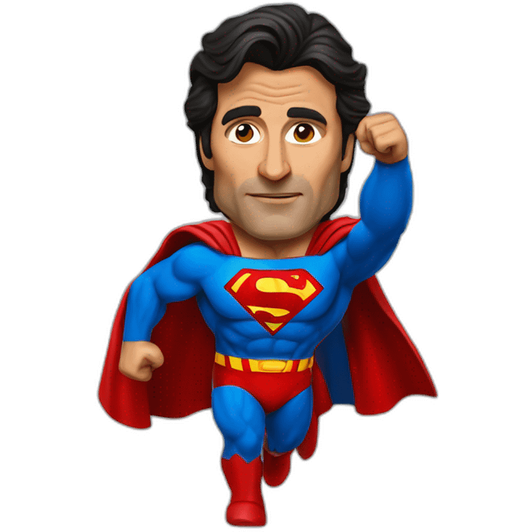 Imran Khan superman emoji