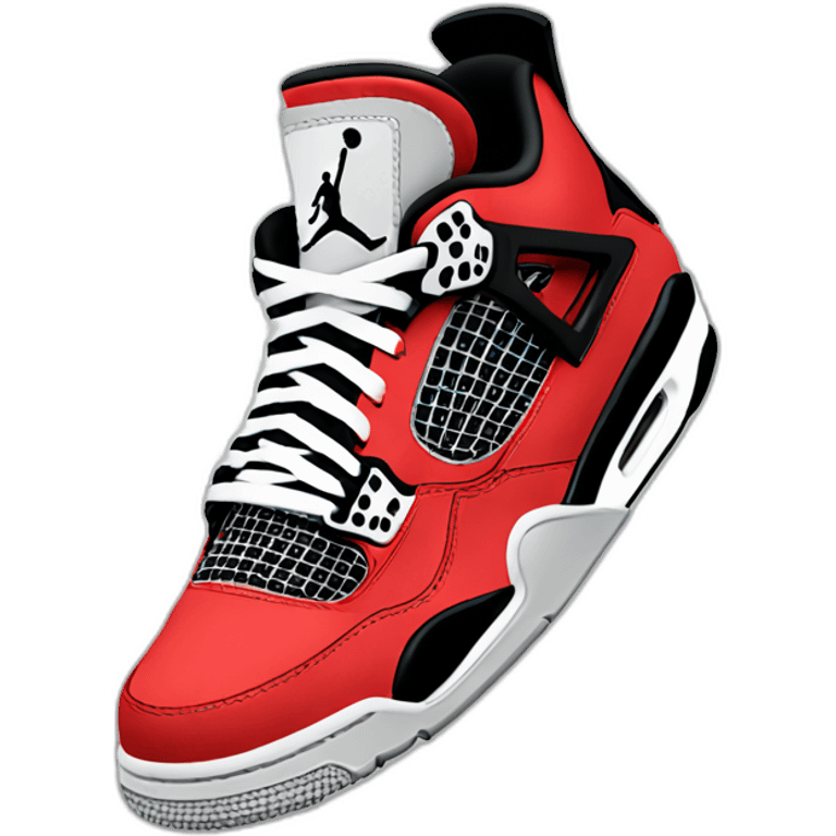 jordan 4 cartoon emoji