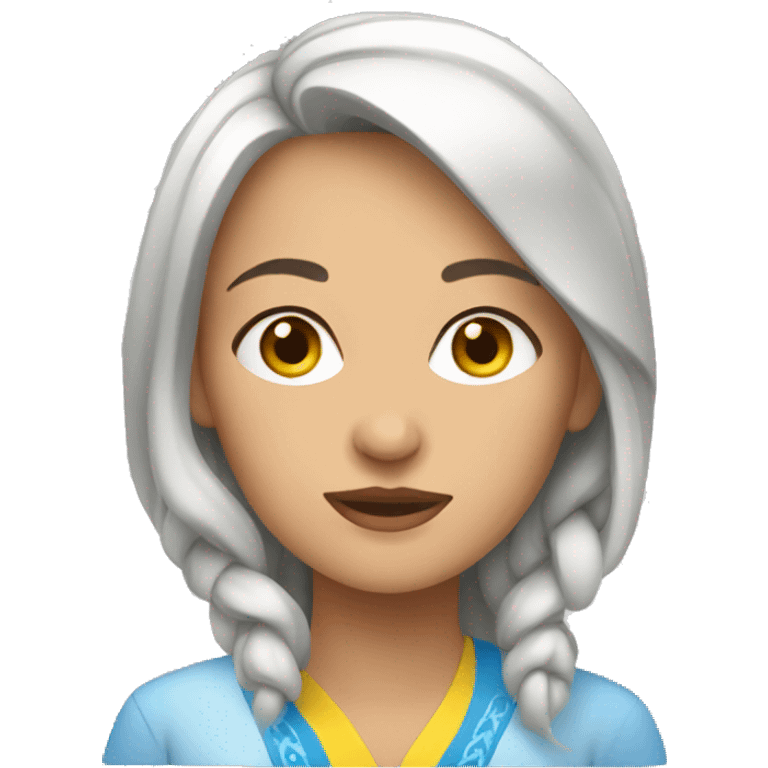 Ukrainian woman  emoji