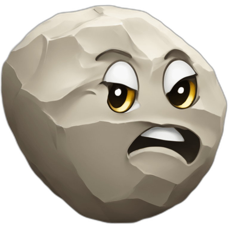 big crying laughing emoji boulder on shoulders of greek mythical sisyphus emoji