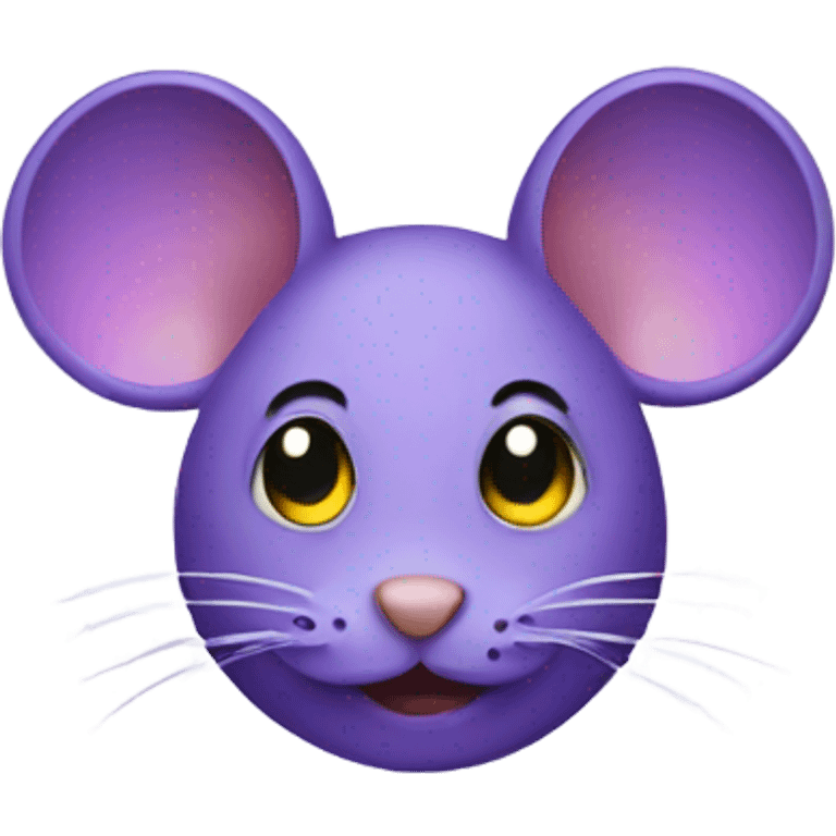 purple mouse emoji