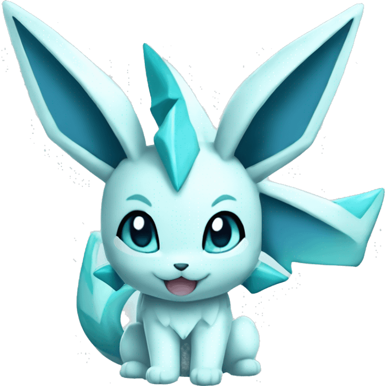 Glaceon-Vaporeon-Pokémon emoji