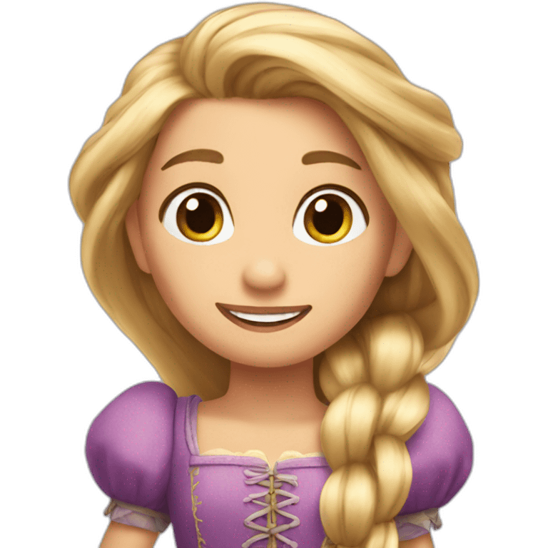 Rapunzel emoji