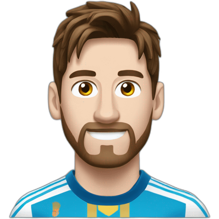 messi world cup emoji