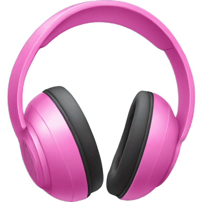 pink headphones  emoji