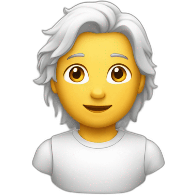 Jeune blanc brun avec beaucoup d’argent emoji