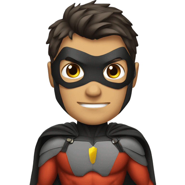 Robin superhero emoji