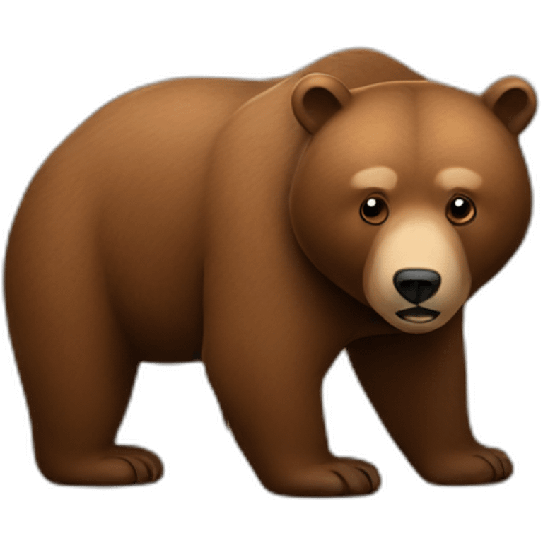 brown bear programming emoji