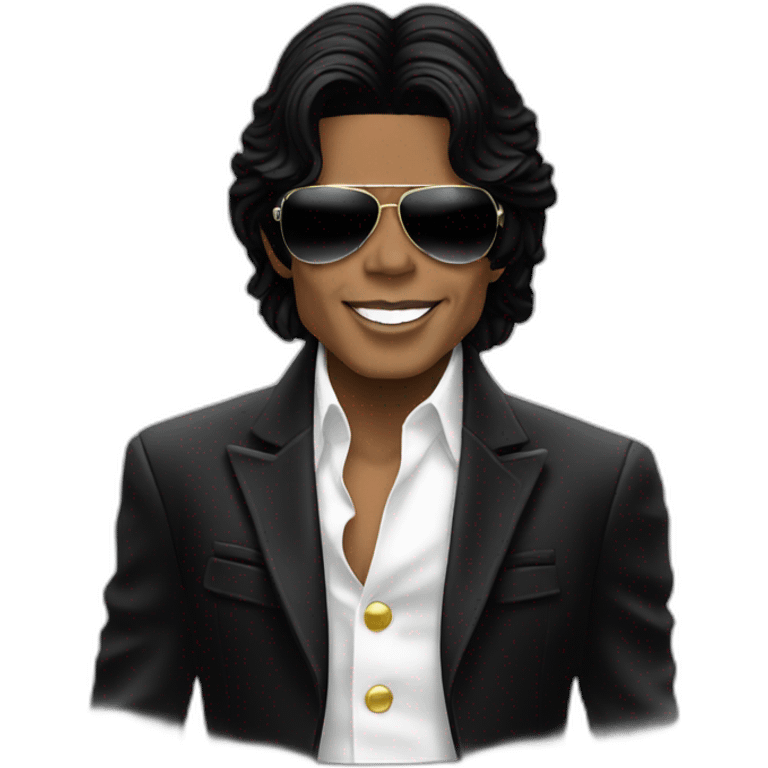 Michael jackson black emoji