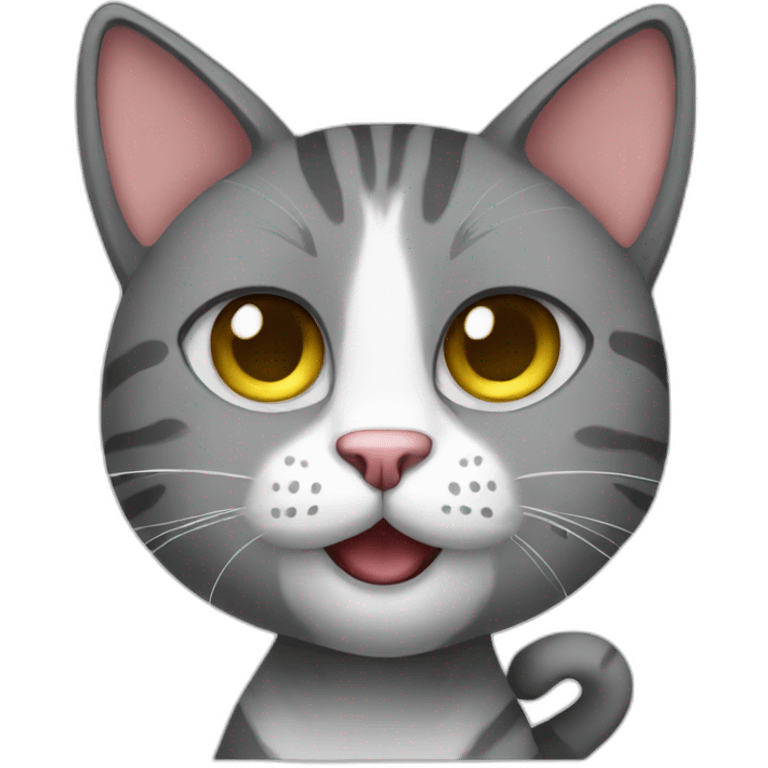 Call center cat emoji