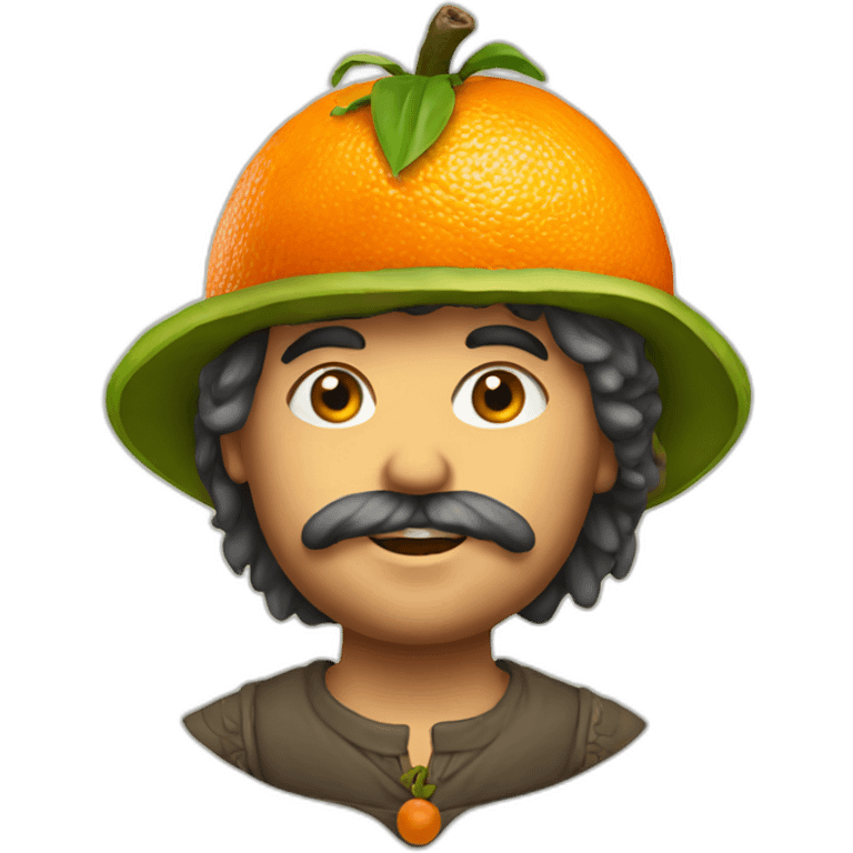 Sicilian orange emoji