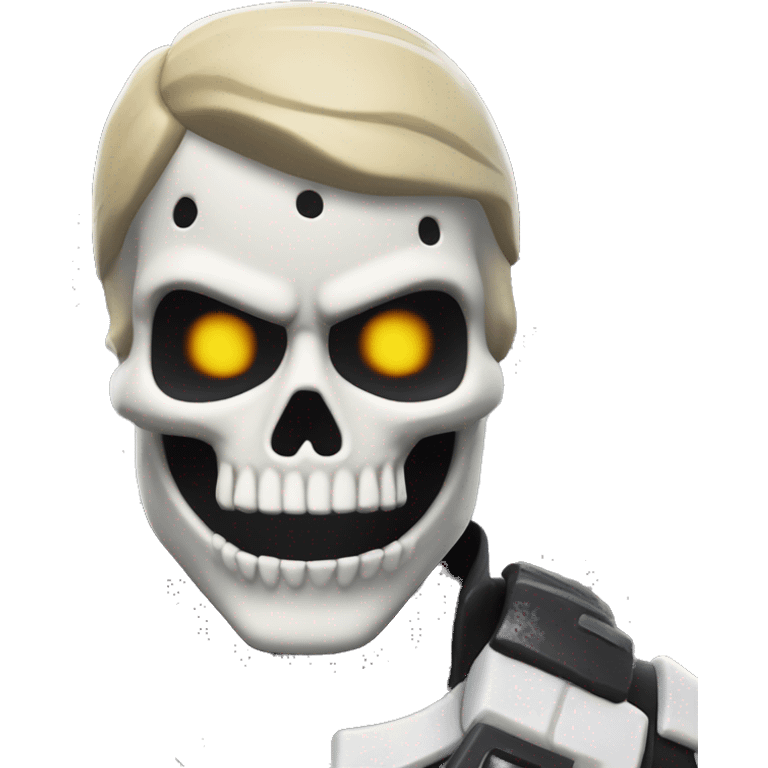 Skull Trooper: Iconic-style Candid Likeness Fortnite Skin

A Halloween classic, recognized for its eerie skeleton design. Instantly iconic, it represents Fortnite’s early popularity and dedicated fans. emoji