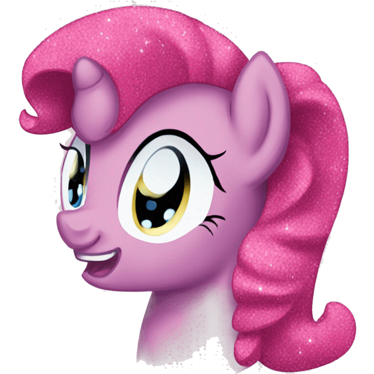 pinkie pie glittery  emoji