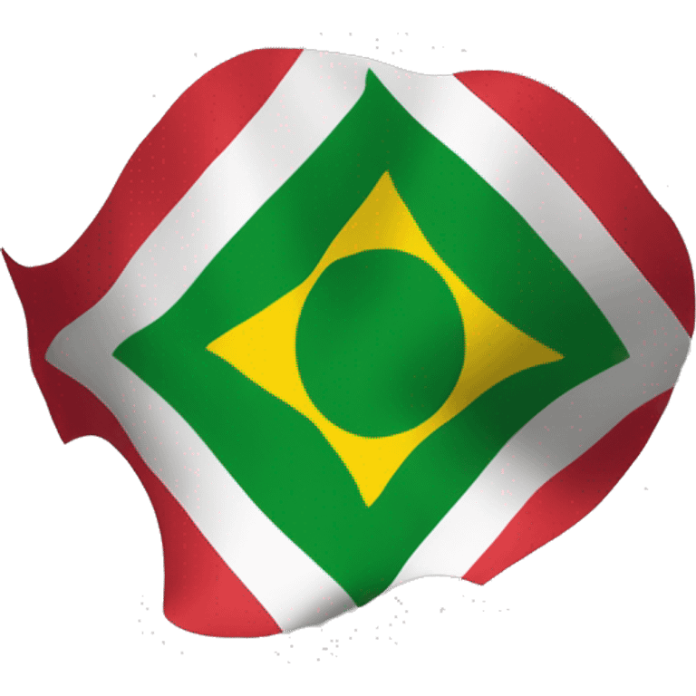 create an emoji of a city flag, of Montes Claros, minas gerais, Brazil emoji