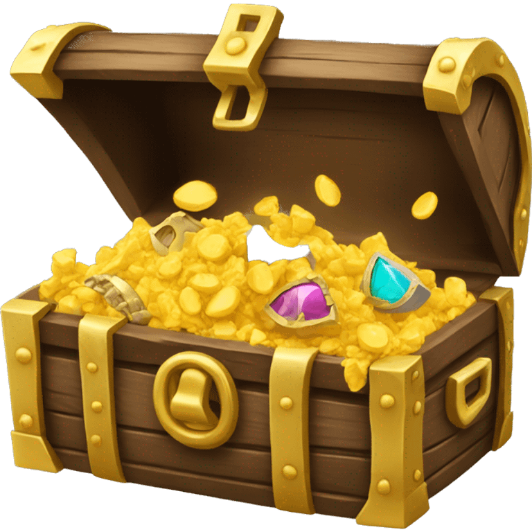 create a treasure chest emoji emoji