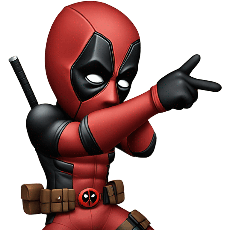 Deadpool dabbing  emoji