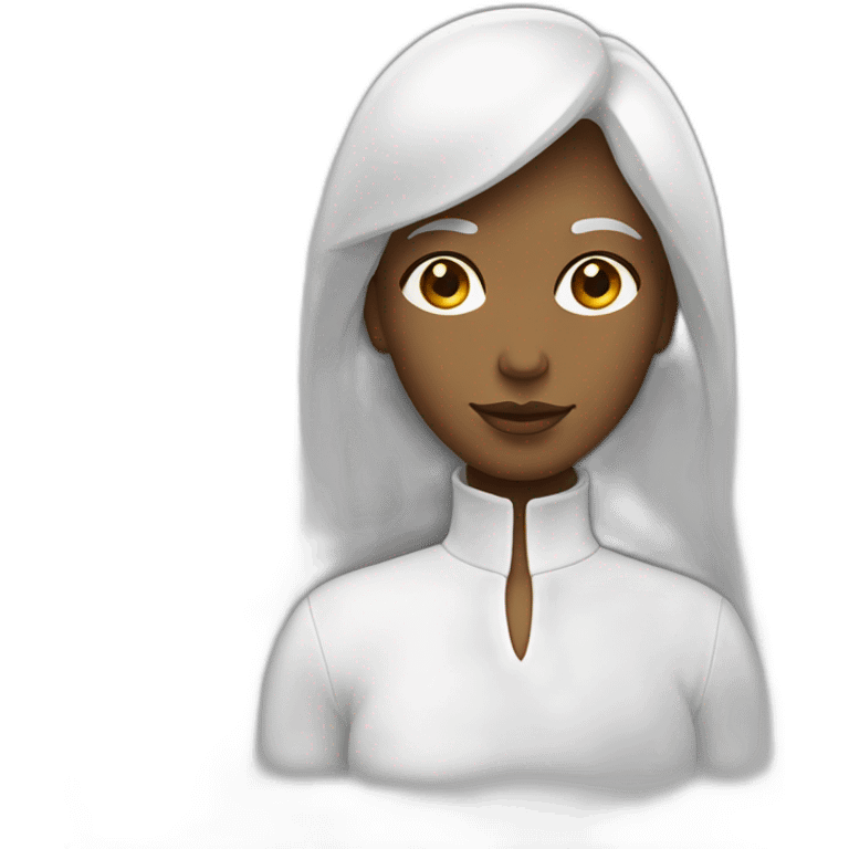 Femme blanche avec un garçon blanc emoji