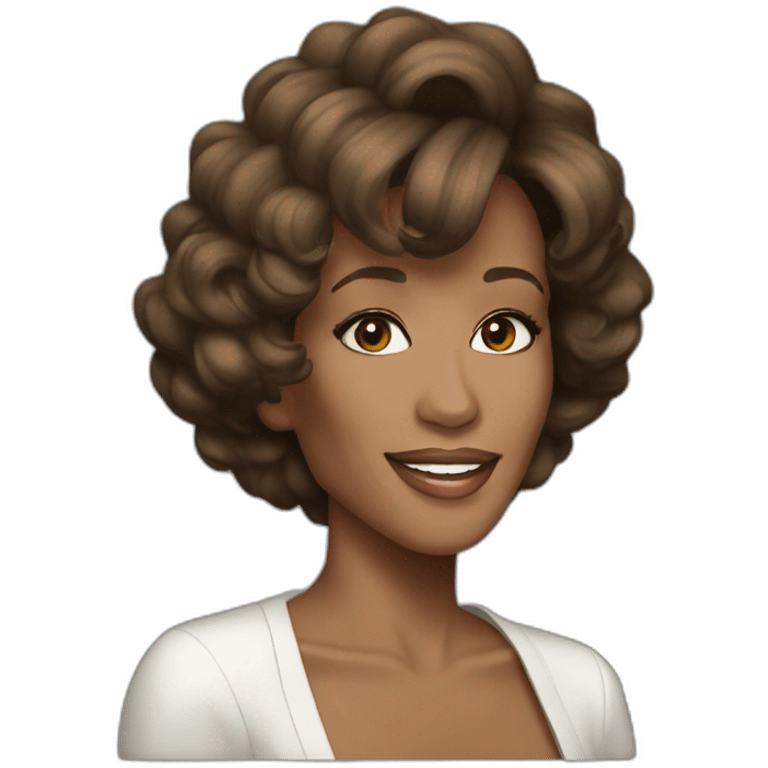 Whitney Houston emoji