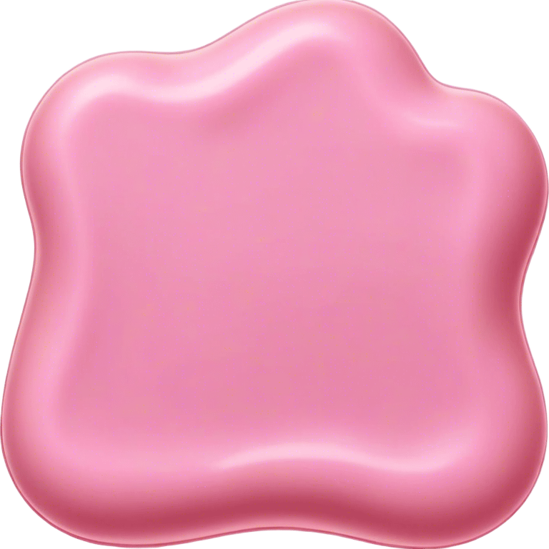 Cinematic Realistic Opaque Pink Slime, smooth and buttery with a pastel pink hue, ultra-glossy with a soft sheen, subtle folds and ridges forming as it moves, reflecting gentle highlights, glowing with a delicate, creamy texture, evoking a sense of playful satisfaction. emoji