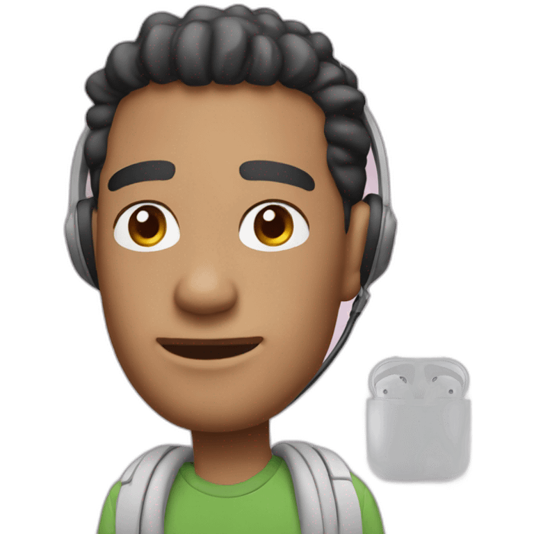 airpods personage emoji