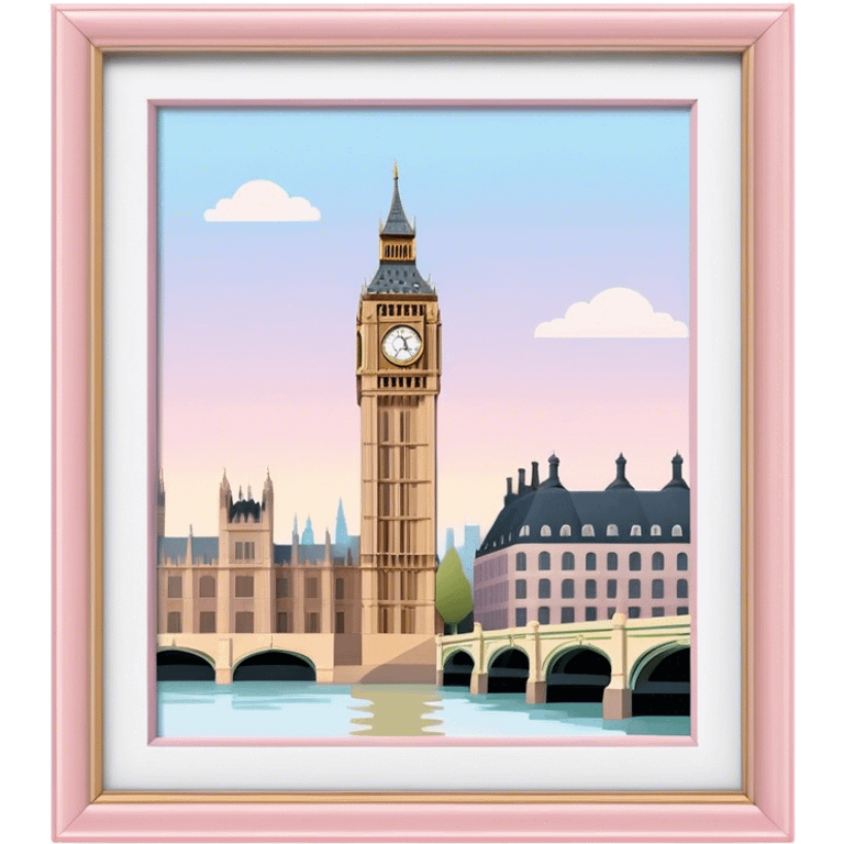 
pastel bigben emoji