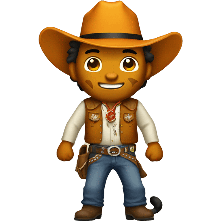 Tiger cowboy emoji