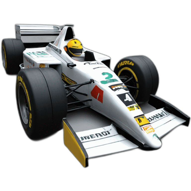 1991 minardi F1 car emoji