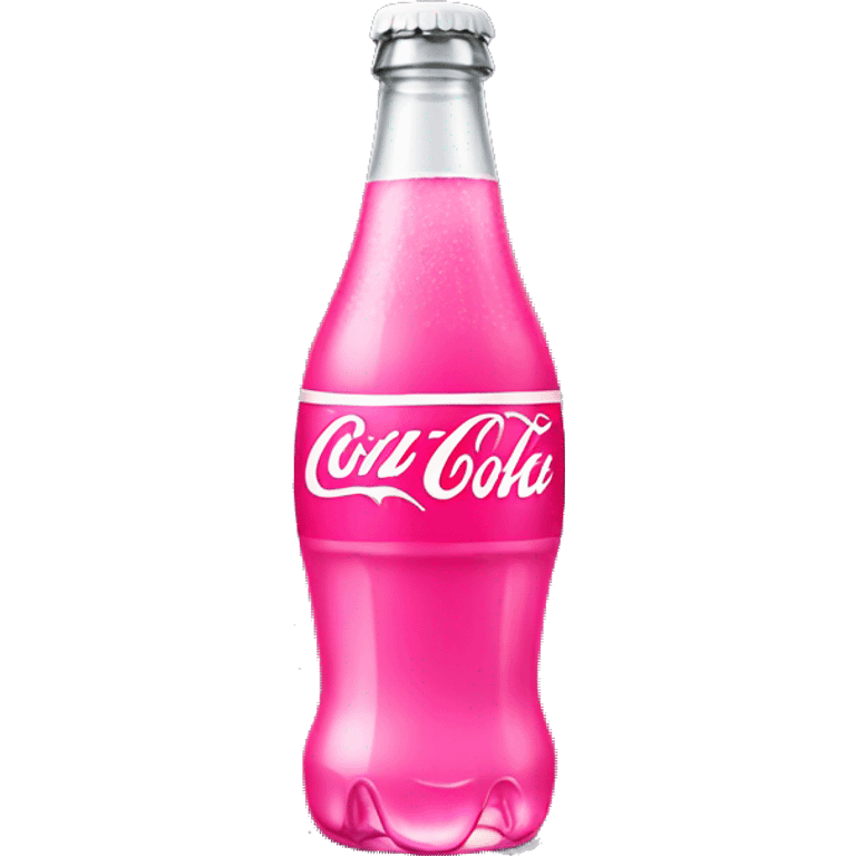 pink coke bottle emoji