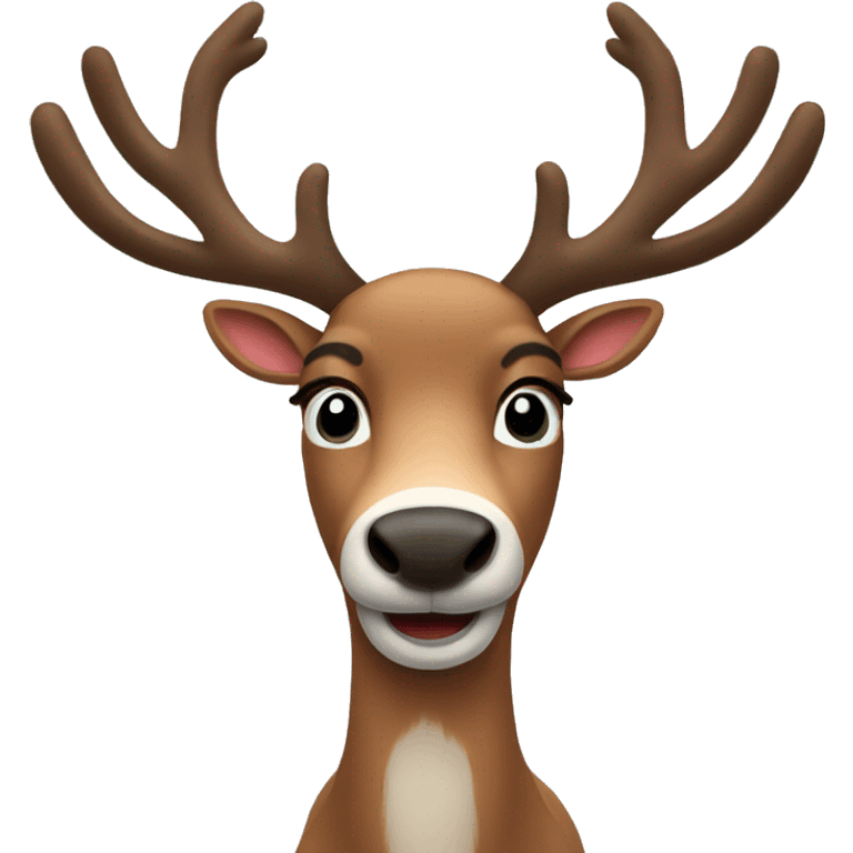 Reindeer emoji