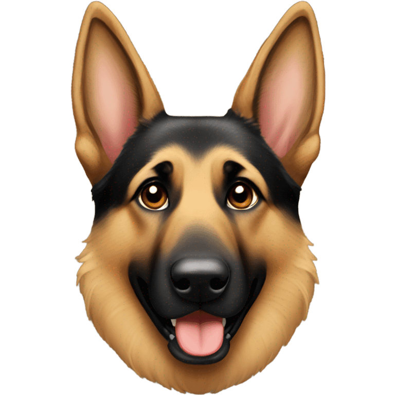 German shepherd  emoji