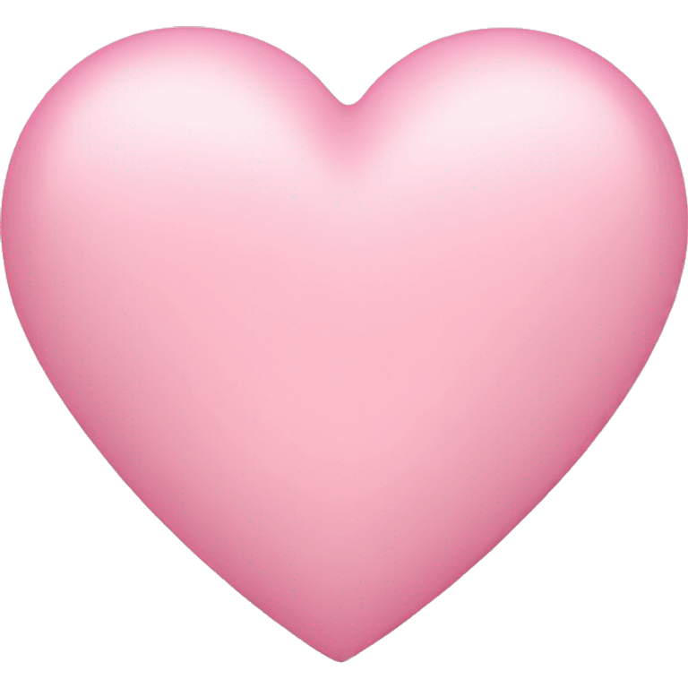 light pink heart emoji