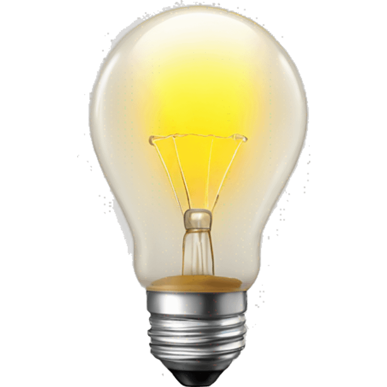 lightbulb idea emoji