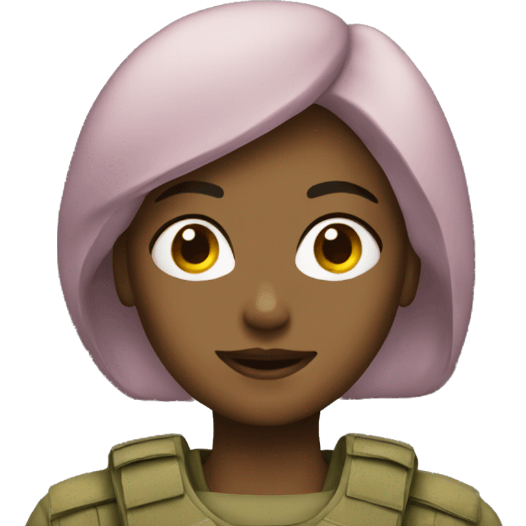 female army emoji