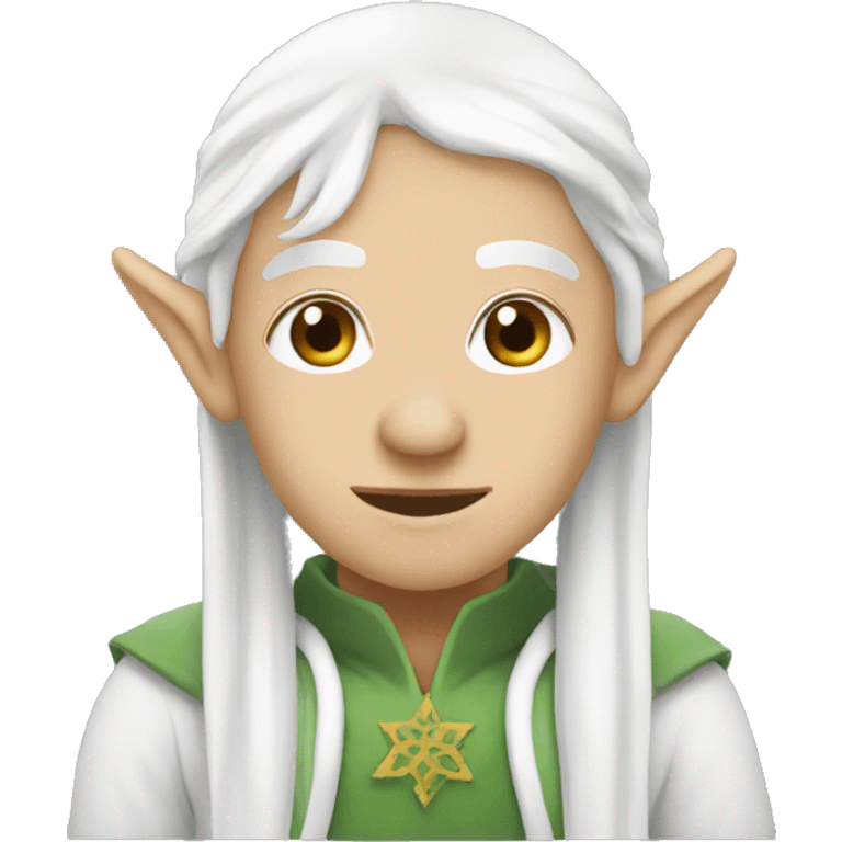 White elf emoji