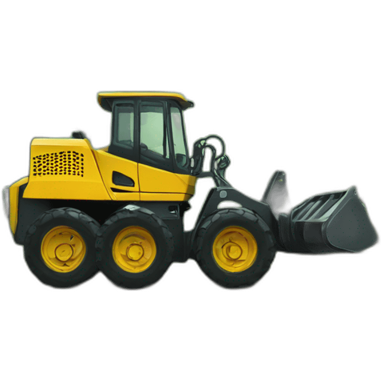 forest forwarder machine emoji