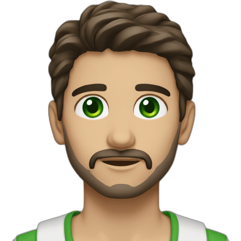 Manuel Carrasco (singer) with green eyes emoji