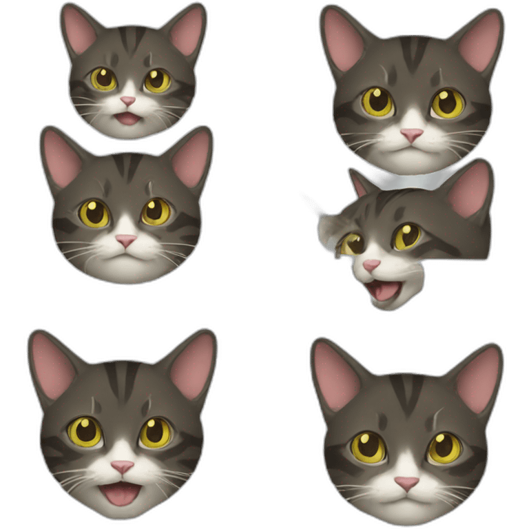 Nuclear cats emoji