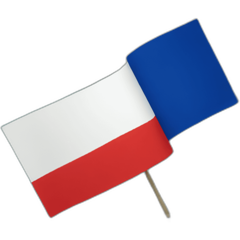 french flag on island emoji