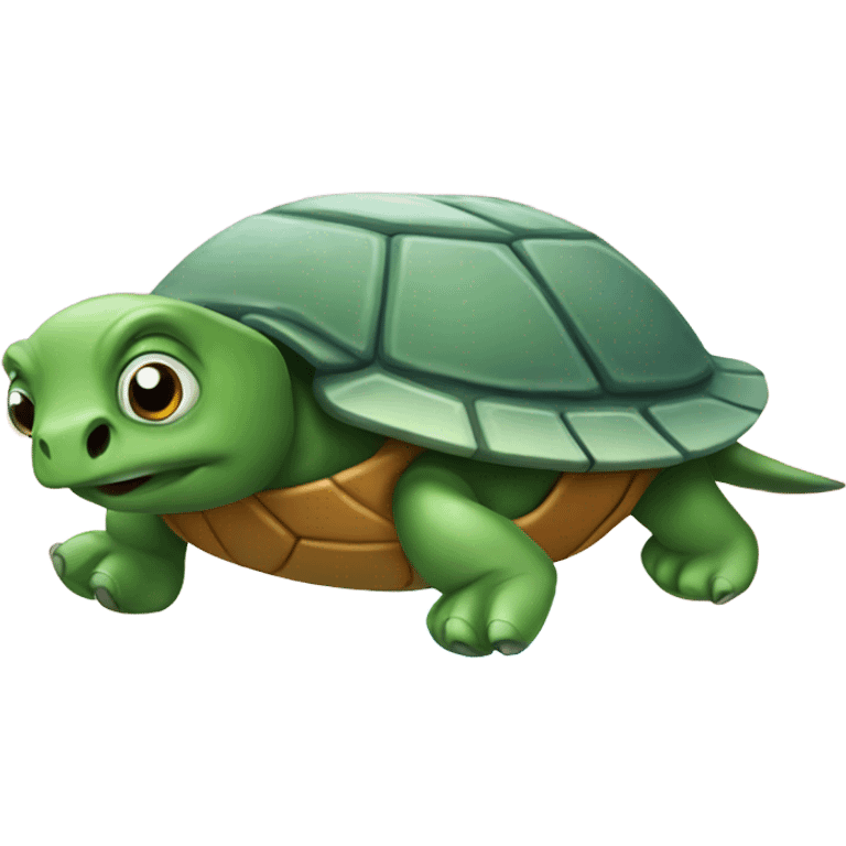 Rocket boosted turtle  emoji