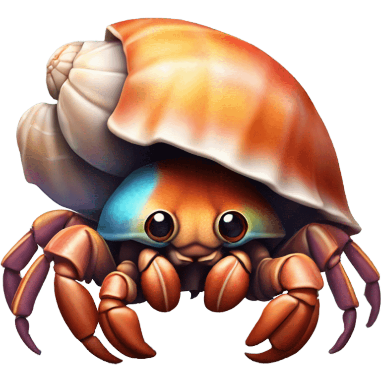 Hermit crab emoji