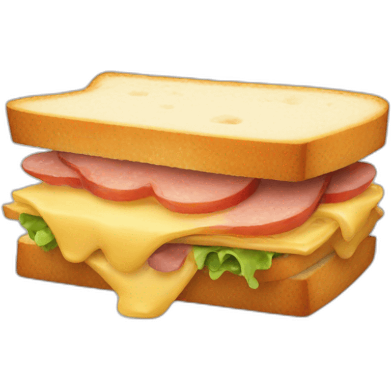 sandwich crumbs emoji